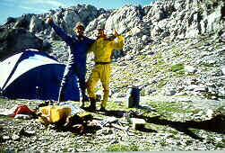 Jos and Paul, very happy after the succesful exploration